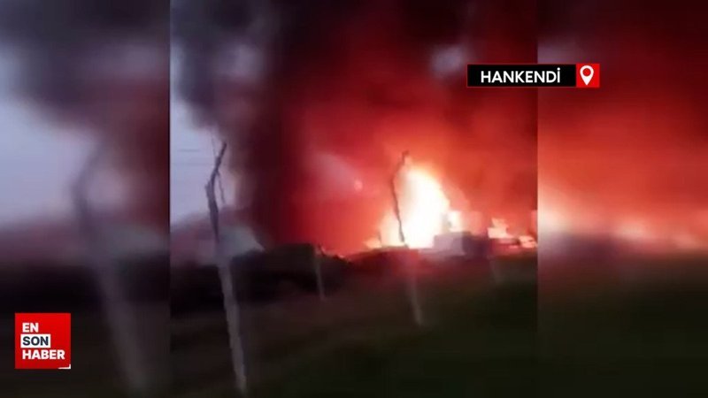 Karabağ’da yakıt deposunda patlama: Ölü ve yaralılar var
