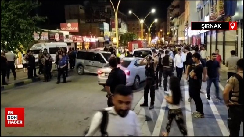 Cizre’de otomobil ile kamyonet kafa kafaya çarpıştı