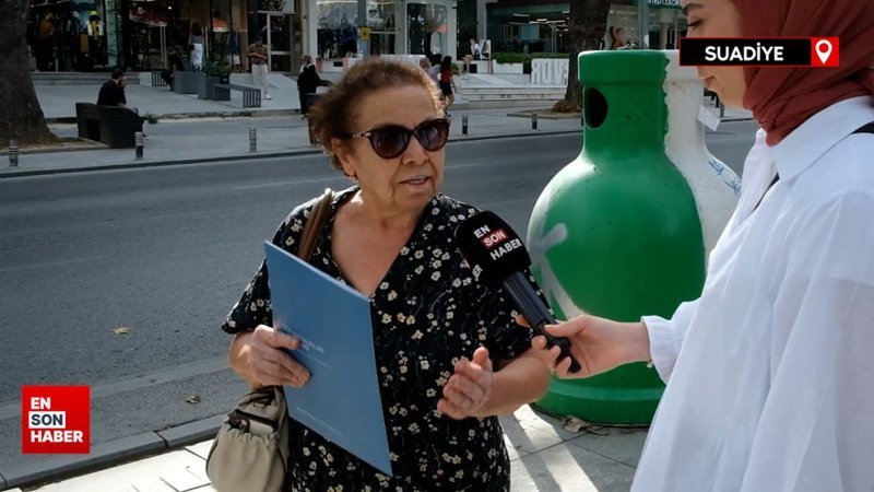 Suadiye'de CHP'li kadın Kemal Kılıçdaroğlu'na isyan etti