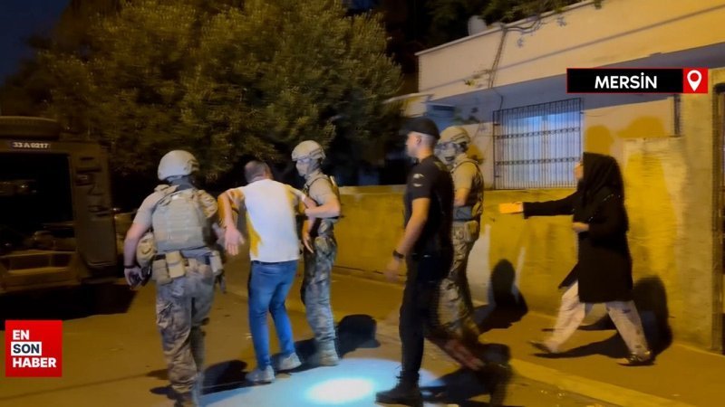 Mersin'de PKK/KCK destekçilerine operasyon: 12 gözaltı