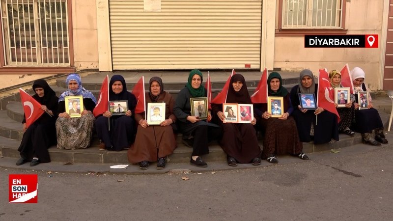 Diyarbakır'da evlat nöbeti bin 486'ncı gününde