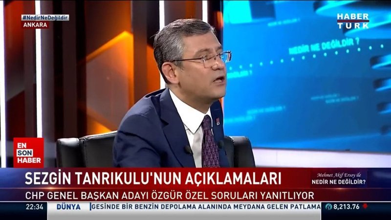 Özgür Özel'den Sezgin Tanrıkulu'na destek: Linç edecek hiçbir şey görmüyorum