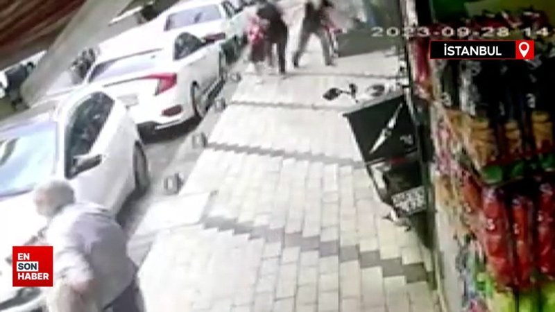 Şirinevler'de patlama sırasında yaşanan panik kamerada