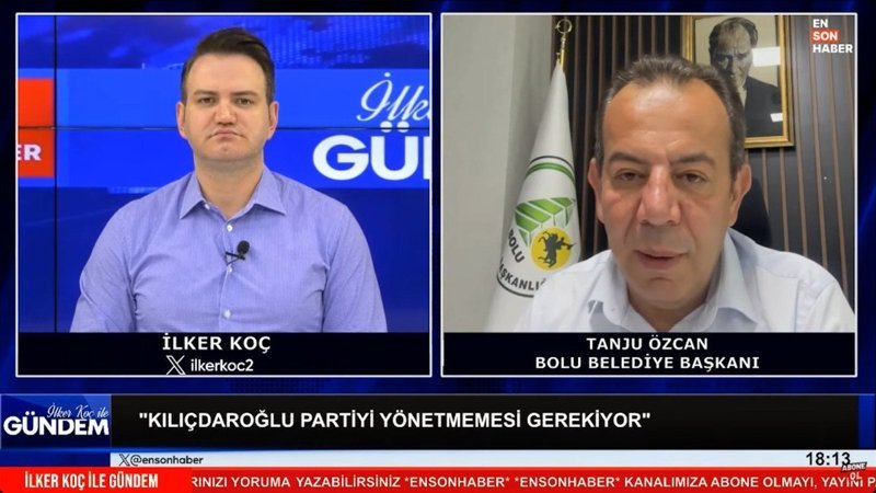 Tanju Özcan'dan Ensonhaber'e özel açıklamalar