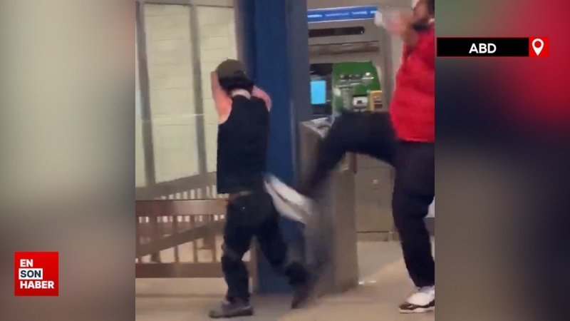 ABD'de engelliye tekmeli saldırı