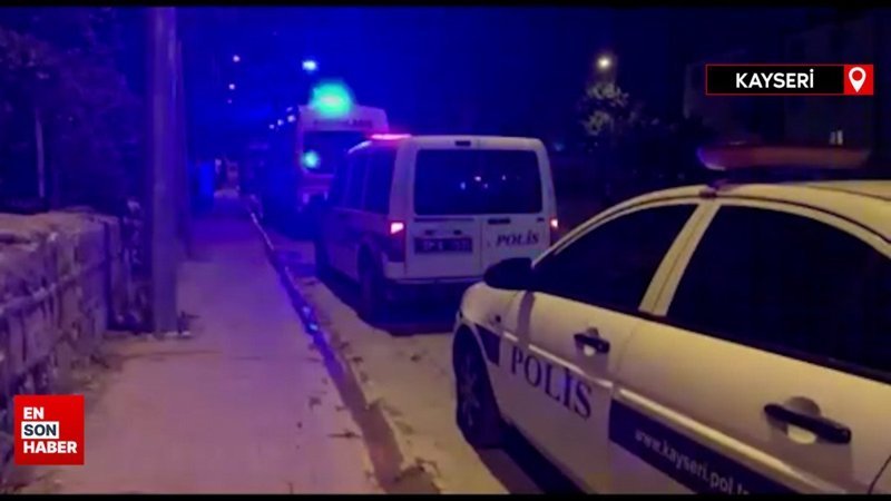 Kayseri'de mal paylaşımına sinirlenen kadın oturduğu evi yaktı