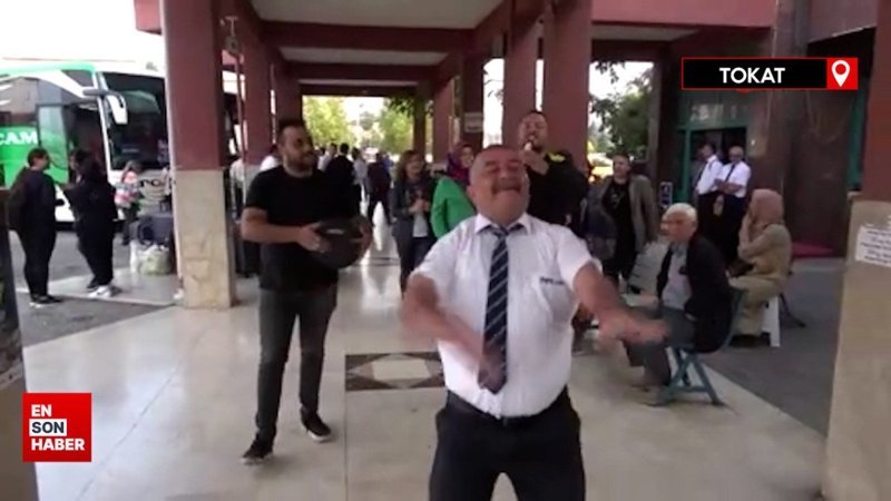 Tokat'ta gelen öğrencilere 'Tokat Sarması' karşılaması