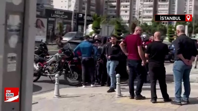 İstanbul'da eğlence merkezi otoparkı bariyeri açılmadığı için havaya ateş etti