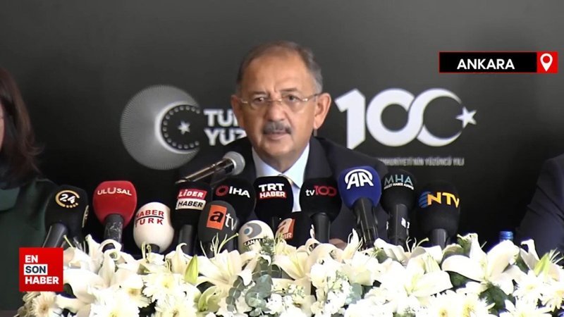 Mehmet Özhaseki kentsel dönüşümde uygulanması istenen 5 ana maddeyi açıkladı