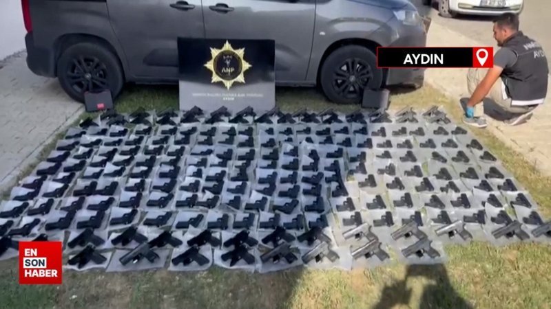 Aydın'da silah kaçakçılığı: 199 silahla kadınlar yakalandı