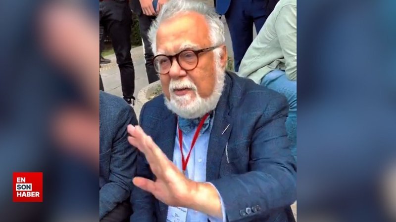 Gençlere Atatürk'ü anlatan Celal Şengör gözyaşlarına boğuldu