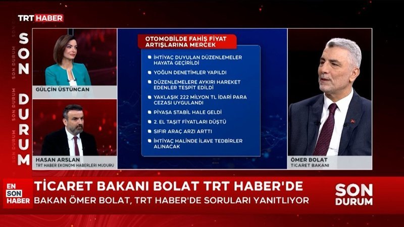 Ömer Bolat açıkladı: Stokçu ve fahiş fiyatçılara ceza yağdı