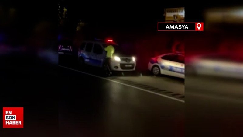 Amasya’da otomobilin çarptığı yaya hayatını kaybetti