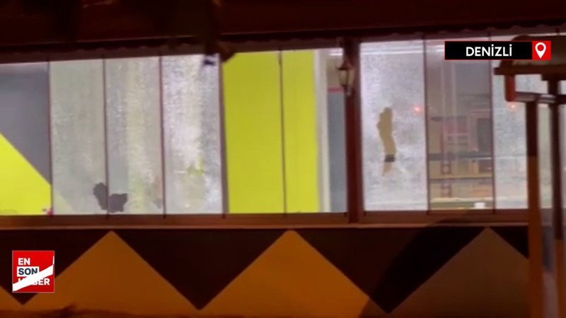 Denizli'de bitmeyen tartışmanın üzerine kurşunların hedefi bu defa fırın oldu