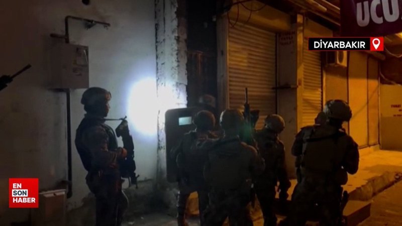 Diyarbakır merkezli 3 ilde narkotik operasyonu: 46 tutuklama