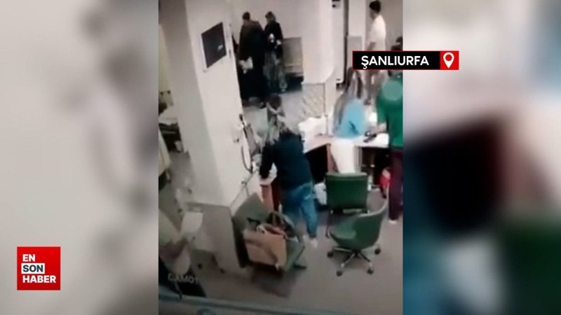 Şanlıurfa'da eşine iğne yapan erkek hemşireye yumruk attı