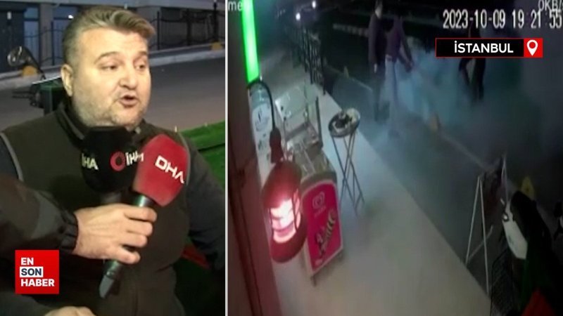 Kağıthane’de seyir halindeki motosiklet alev topuna döndü