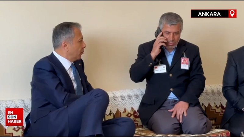 Cumhurbaşkanı Erdoğan'dan şehit polis Cihat Ermiş'in babasına başsağlığı telefonu