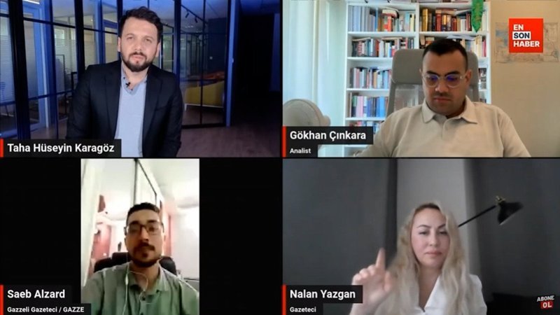 Filistinli gazeteci Ensonhaber'e anlattı: F-16 sesleri duyuyoruz