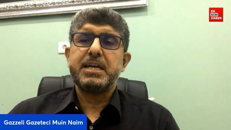 Gazzeli gazeteci Muin Naim Ensonhaber'e konuştu: Filistinliler, İsrail ırkçılığına direniyor