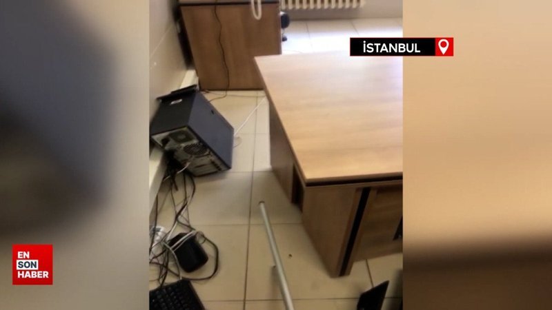 İstanbul'da çocuğu disiplin cezası alan veli okulu bastı