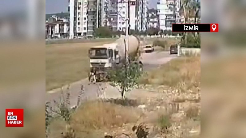 İzmir'de beton mikseri, anne ve kızının üzerinden geçti