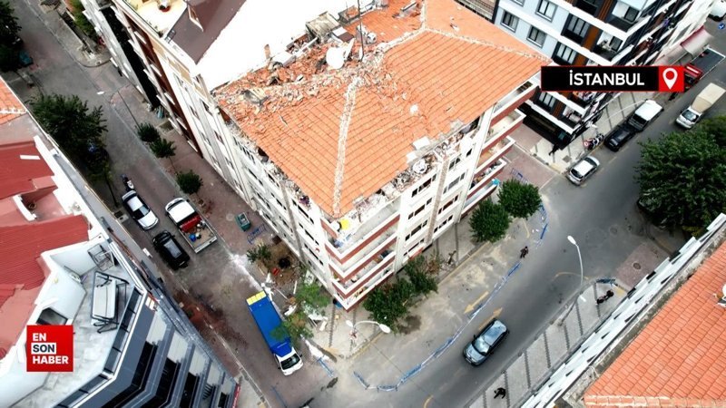 İstanbul'da doğalgaz patlamasında 3 kişi öldü! Bina yıkılıyor...