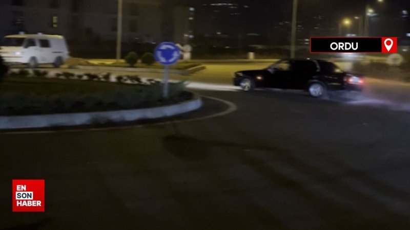 Ordu'da drift tutkununa ceza yağdı: Bugüne kadar 150 bin TL ceza yedi