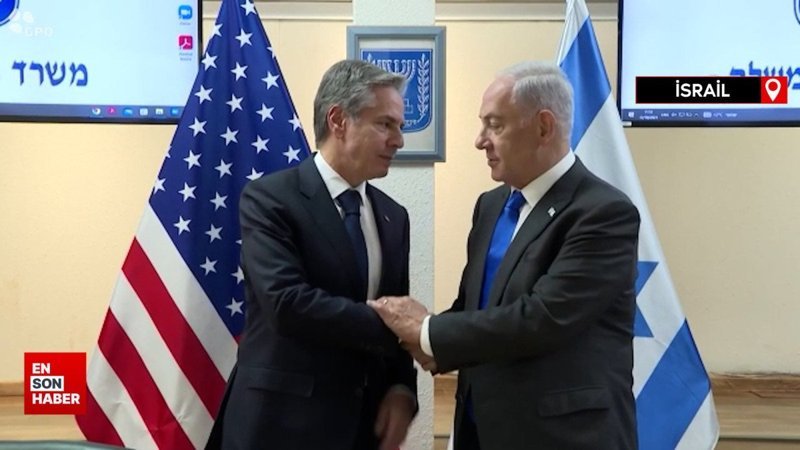 ABD Dışişleri Bakanı Blinken İsrail'de