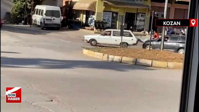 Adana'da çocuğu halat niyetine kullandılar