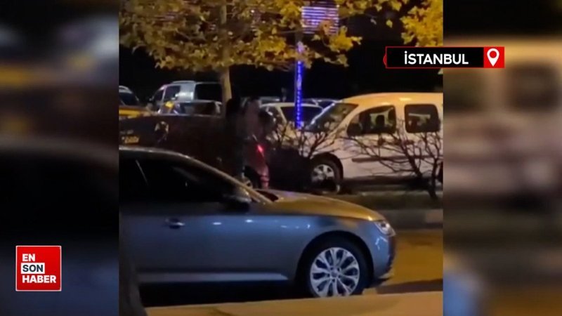Beylikdüzü'nde aracıyla çarptığı vatandaşı darbeden şahıs yakalandı