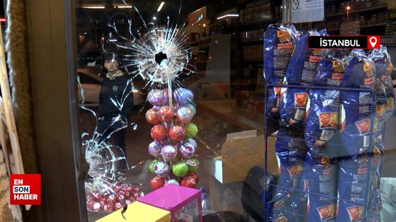 Esenyurt'ta markete silahlı saldırı