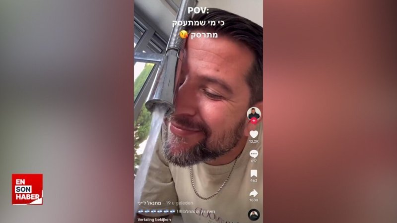 İsrail halkı, su kesintisiyle mücadele veren Gazze ile dalga geçti