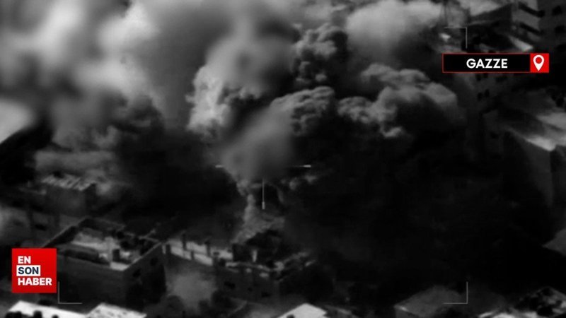 İsrail'in Gazze'ye yönelik hava saldırıları