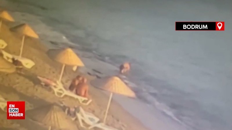 Muğla'da bir adam alkollü girdiği denizde fenalaştı