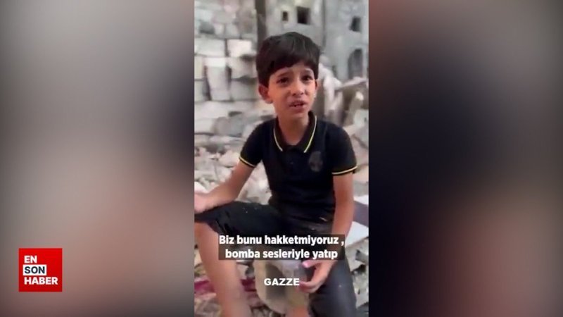Gazzeli çocuğun sözleri yeniden gündem oldu