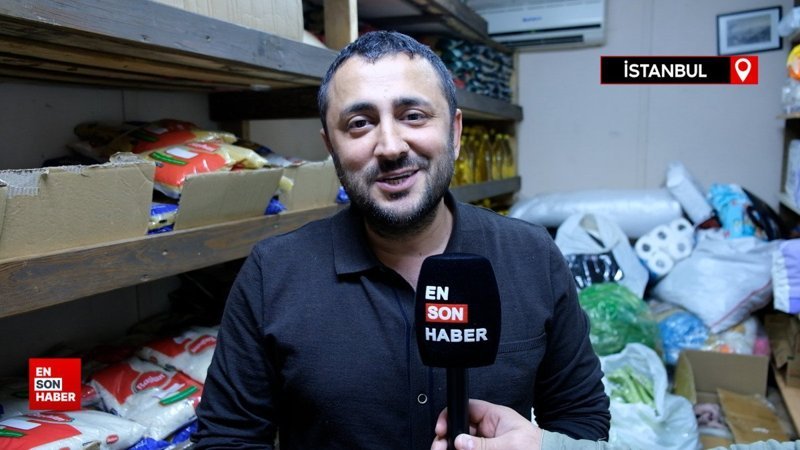 Burhaniye Mahallesi’nin hayırsever muhtarı Kadir Uğurtay  yardımlarına ara vermeden devam ediyor