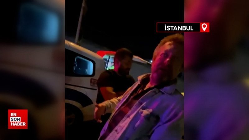 Erkan Can, Ümraniye'de, alkollü şekilde araç kullanırken kaza yaptı