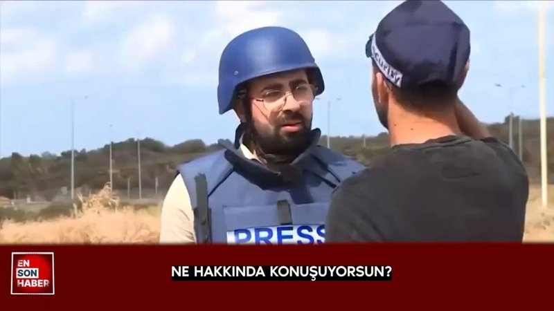 İsrail polisi, canlı yayın yapan Al-Araby muhabirini tehdit etti