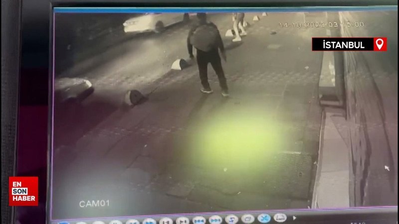 Kadıköy'de laf atma cinayeti kamerada