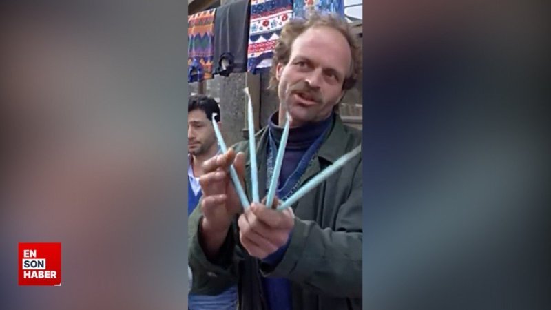 Pazarlama yeteneğiyle hayran bırakan mum satıcısı