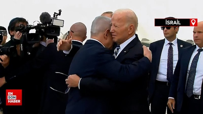 ABD Başkanı Joe Biden İsrail'de