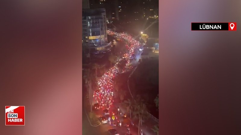 Beyrut’ta protestocular ABD Büyükelçiliği’ne gidiyor