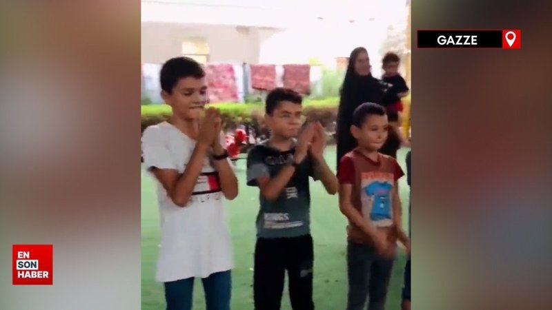 Gazze'deki hastane saldırısında çocukların ölmeden önce oynadıkları son oyun