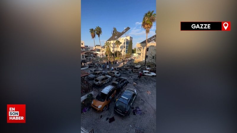 İsrail'in yüzlerce sivili öldürdüğü Gazze'deki Al-Ahli Baptist Hastanesi