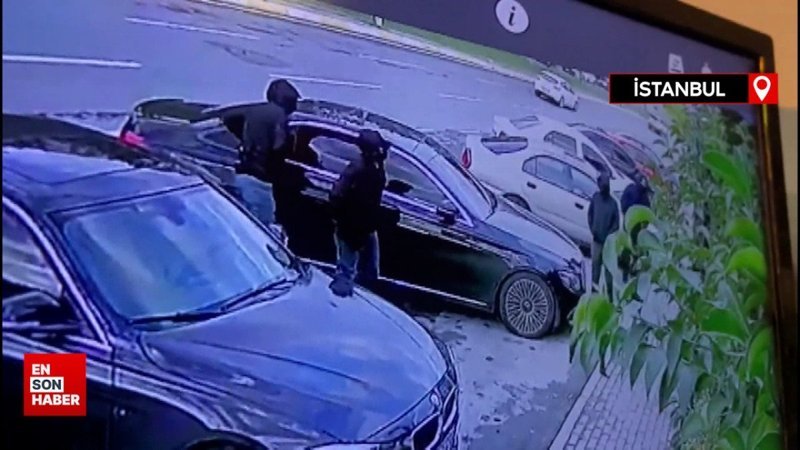 İstanbul'da silahlı saldırı kamerada