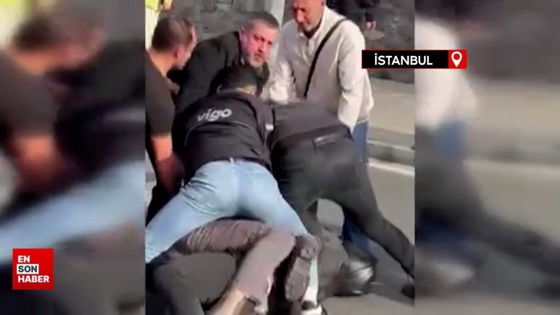 Sarıyer'de bir garip kavga: James Bond gibi bakamazsın