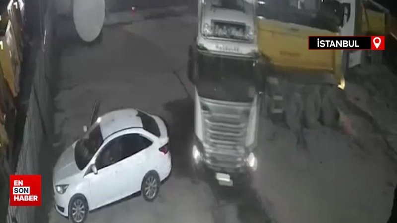 30 kilometre kaçan hafriyat kamyonu şoförü dehşet saçtı