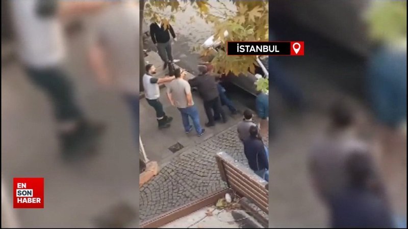 İstanbul Ataşehir'de bıçaklı alacak verecek kavgası