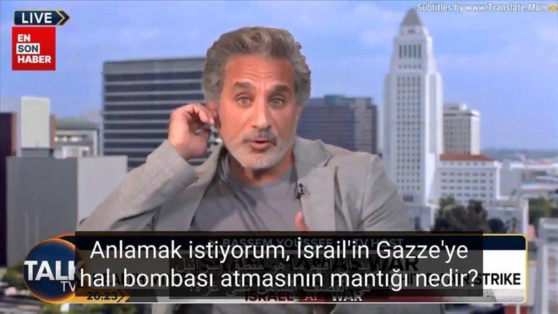 Mısırlı komedyenden İngiliz kanalında İsrail'i rezil eden sözler
